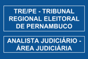 CURSO PARA CONCURSO TRE PE TRIBUNAL REGIONAL ELEITORAL ANALISTA JUDICIÁRIO ÁREA JUDICIíRIA CERS 2016