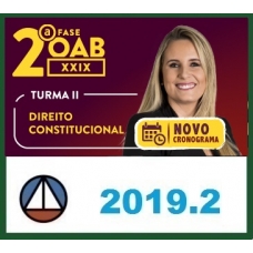 CURSO DE DIREITO CONSTITUCIONAL PARA OAB 2ª FASE – XXIX EXAME DE ORDEM UNIFICADO – PROFESSORA FLAVIA BAHIA (TURMA II) CERS 2019.2