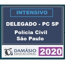 Delegado Civil PC SP DAMÁSIO 2020.1