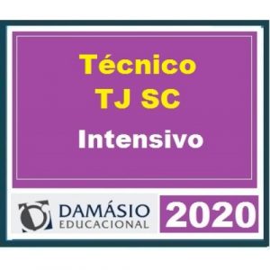 TJ SC Técnico Intensivo DAMÁSIO 2020.1