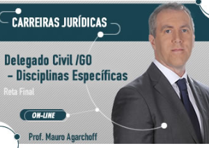 CURSO PARA CONCURSO DELEGADO CIVIL GOIÁS DISCIPLINAS ESPECÍFICAS RETA FINAL DAMÁSIO 2016.2