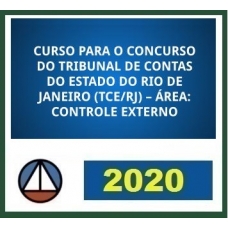 CURSO PARA O CONCURSO DO TRIBUNAL DE CONTAS DO ESTADO DO RIO DE JANEIRO (TCE/RJ) – ÁREA: CONTROLE EXTERNO CERS 2020.1