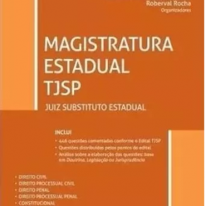 Magistratura Estadual Tjsp – Juiz Substituto Estadual – 2017