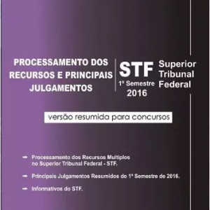 Recursos Principais Julgamentos Stf 2016_concursos